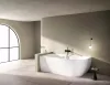 Kád, Aquatrend Monaco félszabadon álló kád fehér lefolyóval, balos 160x80
