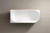 Kád, Aquatrend Monaco félszabadon álló kád fehér lefolyóval, balos 160x80