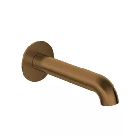   Kádkifolyó, Deante Silia kifolyó kádhoz 225 mm, szálcsiszolt bronz NQS_C81K