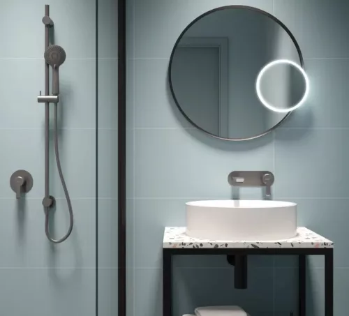 Zuhanyszett, Deante Arnika 3 funkciós zuhanyszett, titanium NQA_D61K