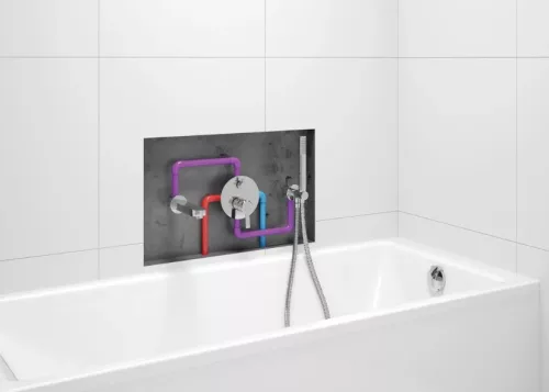 Zuhany gégecső, Deante flexibilis zuhany gégecső, 150 cm, króm NDA_051W