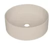 Mosdó, Deante Silia gránit mosdó, 36 cm, bézs CQS_5U4S