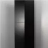 Fali szekrény, Deante Prizma fali szekrény 35x35x160 cm, fekete SDI_NSL1