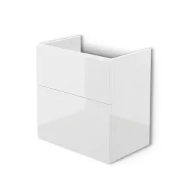   Alsó szekrény, Deante Prizma mosdó szekrény pult nélkül, fényes fehér 60x60x38,5 cm STU_6U61