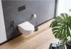WC kefe tartó, Deante Mokko szabadonálló wc kefe tartó, fekete ADM_N712