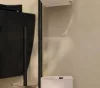 WC papír tartó, Deante Silia WC papír tartó állvány, 3 funkciós, fekete ADI_N732