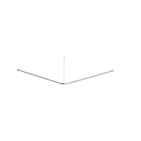   Zuhanyfüggöny tartó rúd, Deante Lehnen zuhanyfüggöny tartó rúd, 120 cm, polírozott acél NIL_0DZ2