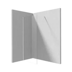 Walk-in, Deante Prizma zuhanyfal 70 cm, fehér KTJ_A37P