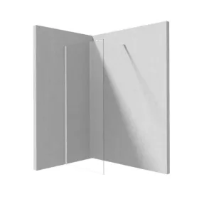 Walk-in, Deante Prizma zuhanyfal 110 cm, fehér KTJ_A31P