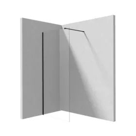 Walk-in, Deante Prizma zuhanyfal 70 cm, fekete KTJ_N37P