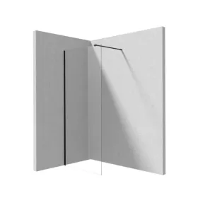 Walk-in, Deante Prizma zuhanyfal 120 cm, fekete KTJ_N32P
