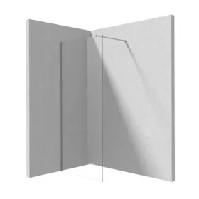   Walk-in, Deante Prizma zuhanyfal 70 cm, szálcsiszolt acél KTJ_F37P