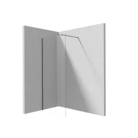 Walk-in, Deante Prizma zuhanyfal 100 cm, titanium KTJ_D30P