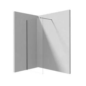 Walk-in, Deante Prizma zuhanyfal 110 cm, titanium KTJ_D31P